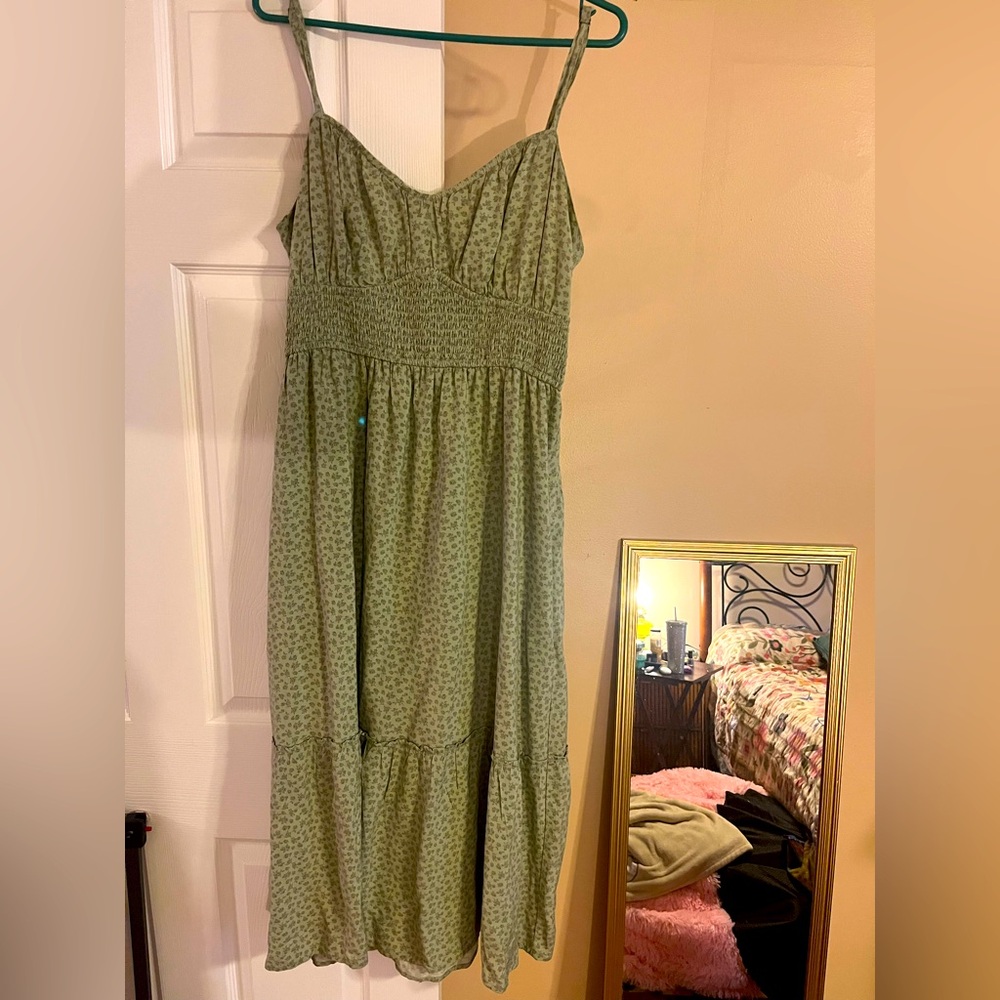 Hollister XL Lined Comfy Floral Dress